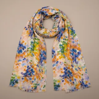 Viscose RADIANCE Danaan yellow digital print