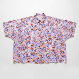 Viscose RADIANCE Dried flower digital print