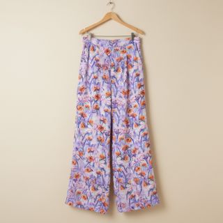 Viscose RADIANCE Dried flower digital print