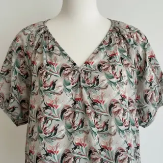 Viscose RAYON POPLIN Diverse graphics design E digital print
