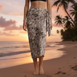 Viscose RAYON POPLIN Pattern design G digital print