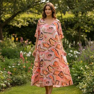 Viscose STRETCH Somer design B digital print