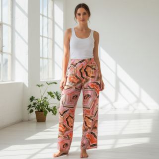 Viscose STRETCH Somer design B digital print