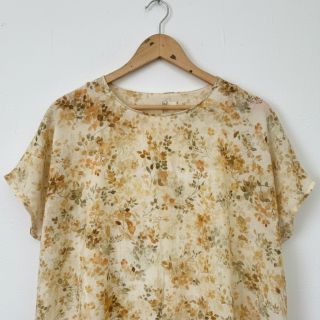 Viscose LUREX Fine leaves yellow