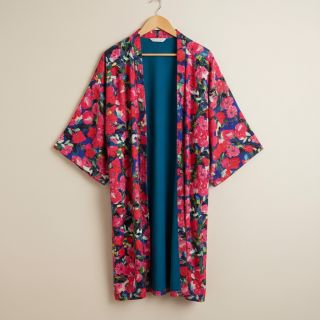 Viscose LUREX Pink flowers digital print