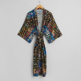 Viscose Dimulti blue digital print