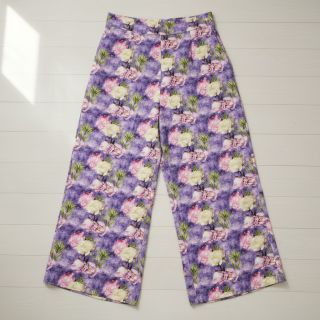 Viscose Artistic flowers design C digital print