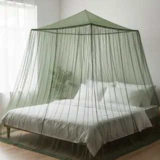 Tulle netting army 160 cm