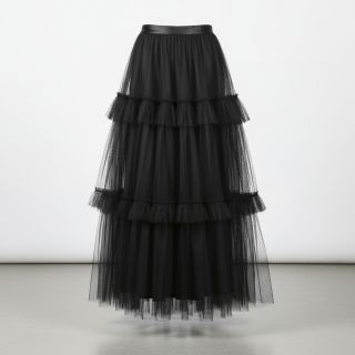Tulle netting black 160 cm
