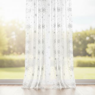 Tulle netting Crystal white