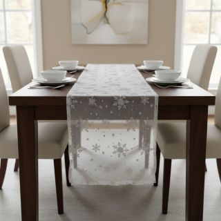 Tulle netting Crystal white