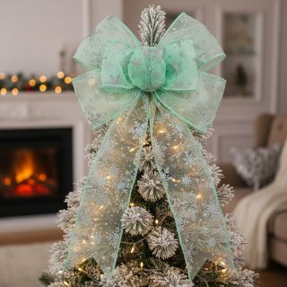 Tulle netting Crystal mint