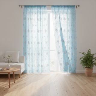 Tulle netting Crystal light aqua