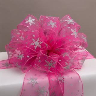 Tulle netting Crystal fuchsia