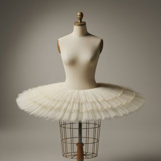 Tulle netting ROYAL SPARKLE ecru gold