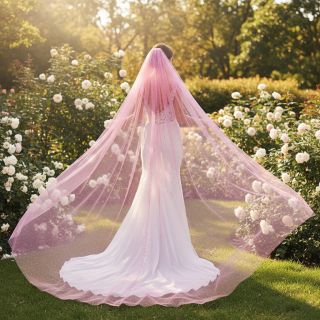 Tulle netting Rainbow glitter design B