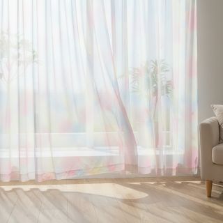 Tulle netting Rainbow design H