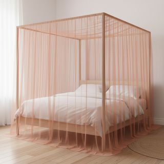 Tulle netting salmon 160 cm