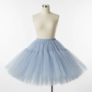 Tulle netting baby blue 160 cm