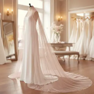 Tulle netting ROYAL SPARKLE rose gold
