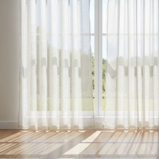 Tulle netting ROYAL SPARKLE white gold