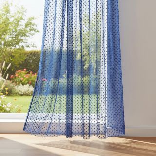 Tulle netting SPOT cobalt