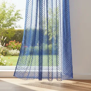 Tulle netting SPOT cobalt