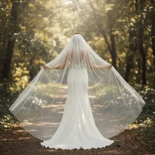 Tulle netting off white 160 cm