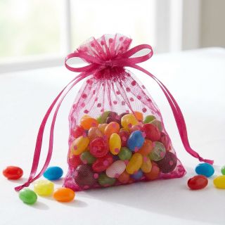 Tulle netting SPOT dark fuchsia