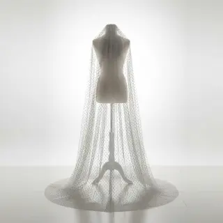 Tulle netting SPOT dark grey
