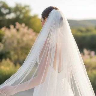 Tulle netting white 160 cm