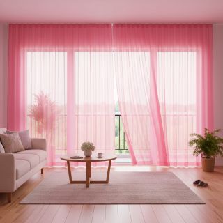 Tulle netting fuchsia 160 cm