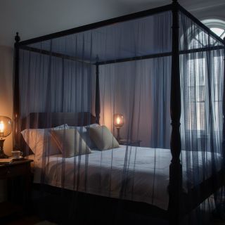 Tulle netting navy 160 cm