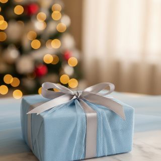 Tulle netting light blue 160 cm