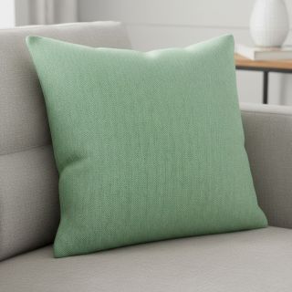Linen cotton Fishbone green