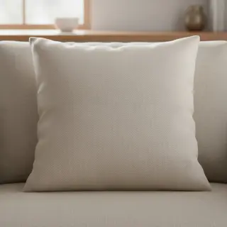 Linen cotton Fishbone natural