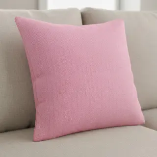 Linen cotton Fishbone fuchsia