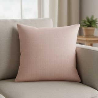 Linen cotton Fishbone pink