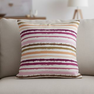 Cotton fabric Big stripes Snoozy old pink