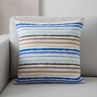 Cotton fabric Big stripes Snoozy old blue