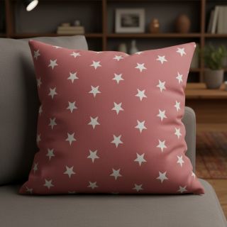 Cotton fabric Stars blush