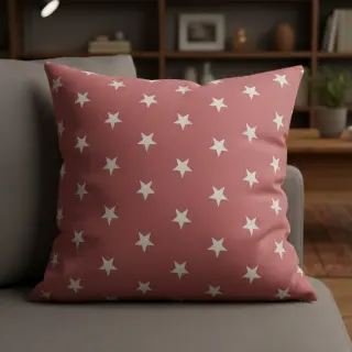 Cotton fabric Stars blush