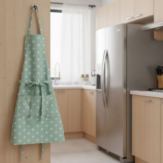 Cotton fabric Stars mint