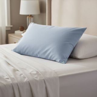 Cotton poplin baby light blue