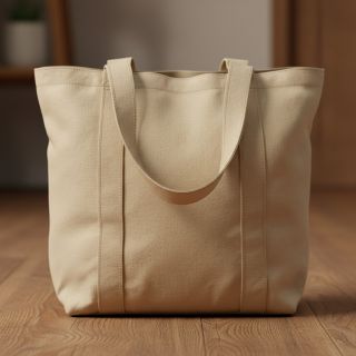 Cotton poplin light brown