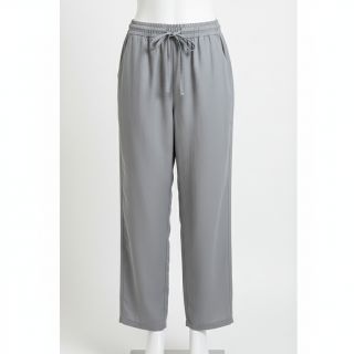 Cotton poplin metal grey