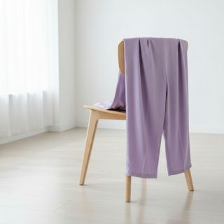 Cotton poplin bright lilac