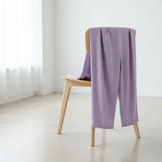 Cotton poplin bright lilac