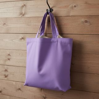 Cotton poplin purple