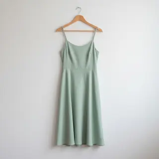 Cotton poplin dark mint